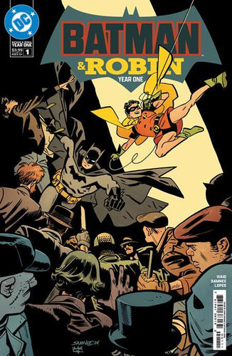 BATMAN AND ROBIN YEAR ONE #1 CVR A CHRIS SAMNEE (OF 12)