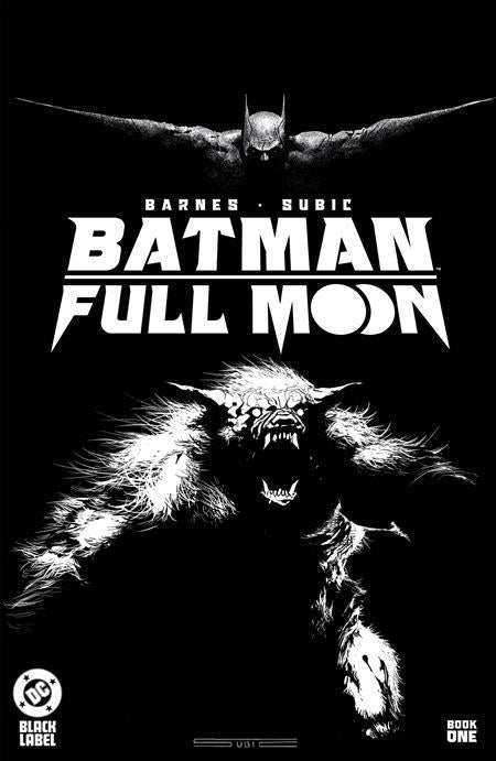 BATMAN FULL MOON #1 CVR A STEVAN SUBIC GLOW-IN-THE-DARK (OF 4)