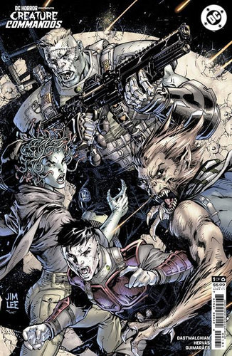 DC HORROR PRESENTS CREATURE COMMANDOS #1 CVR C JIM LEE CARD STOCK VAR (OF 6)