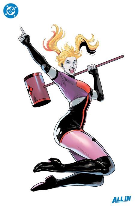 HARLEY QUINN #44 CVR E DANIEL SAMPERE ALL IN FOIL VAR