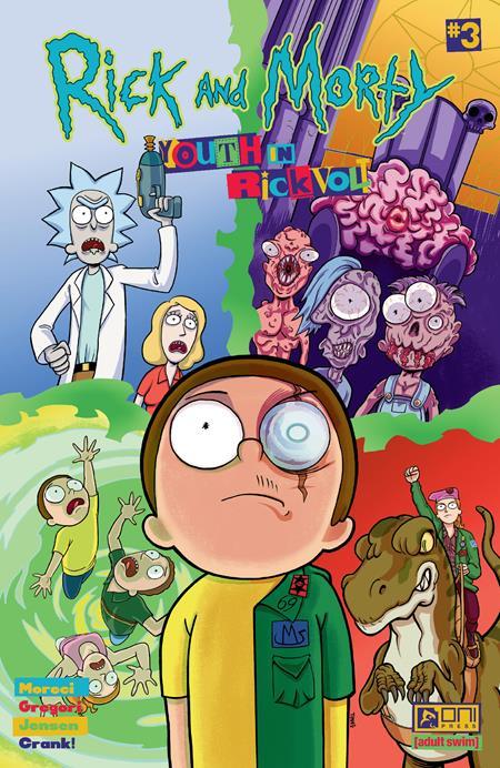 RICK AND MORTY YOUTH IN RICKVOLT #3 CVR A TONY GREGORI (OF 4)