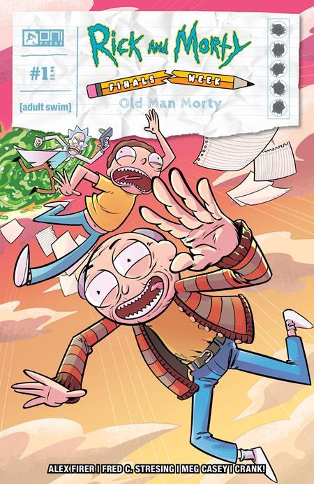 RICK AND MORTY FINALS WEEK OLD MAN MORTY #1 ONE SHOT CVR A FRED C STRESING