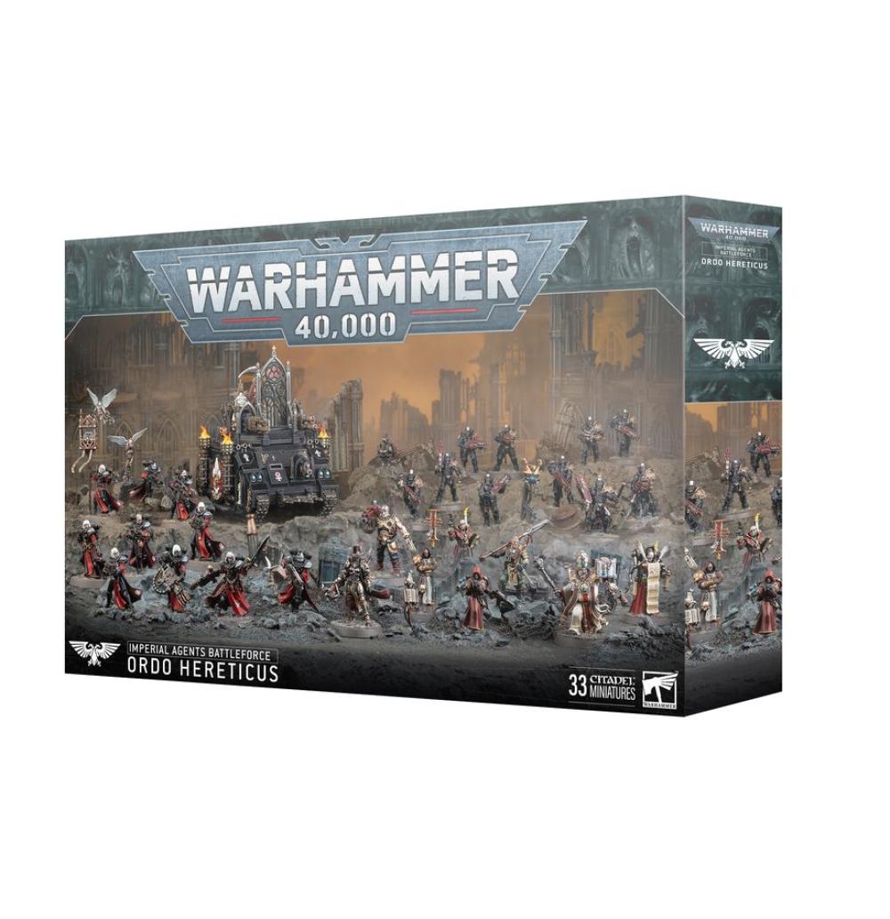 WARHAMMER 40K WARHAMMER 40K IMPERIAL AGENTS BATTLEFORCE ORDO HERETICUS