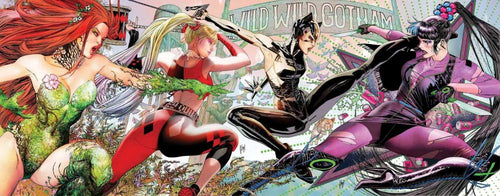 GOTHAM CITY SIRENS 2024 CONNECTING VARIANT SET #1-4