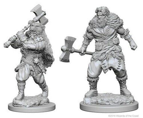 D&D NOLZURS MARVELOUS MINIS HUMAN MALE BARBARIAN