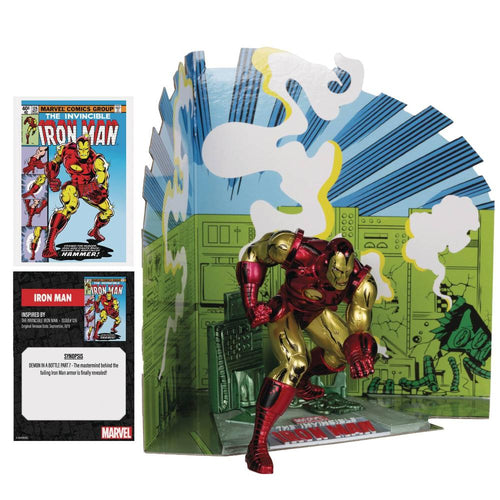 MCFARLANE MARVEL WV1 IRON MAN #126 1/10 SCALE FIG