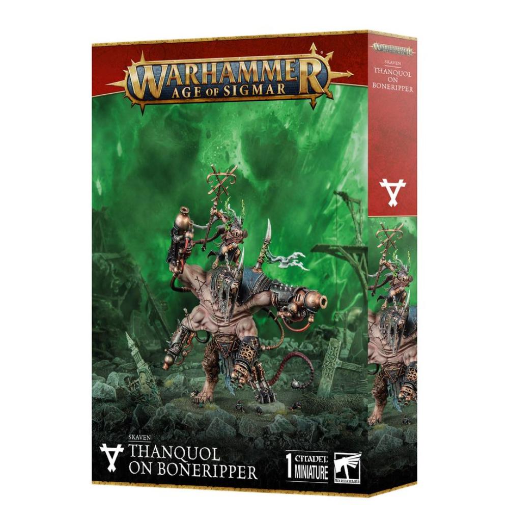 WARHAMMER AGE OF SIGMAR : SKAVEN THANQUOL ON BONERIPPER