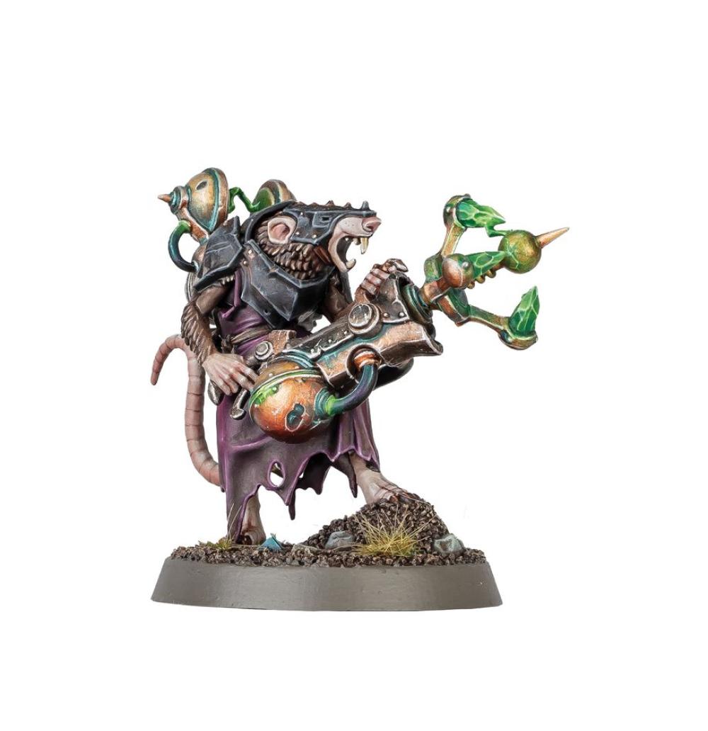 WARHAMMER AGE OF SIGMAR SKAVEN WARLOCK GALVANEER