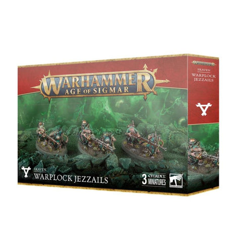 WARHAMMER AGE OF SIGMAR SKAVEN WARPLOCK JEZZAILS