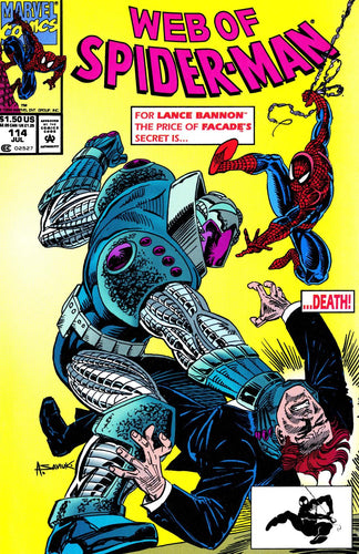 WEB OF SPIDER-MAN 1985 #114