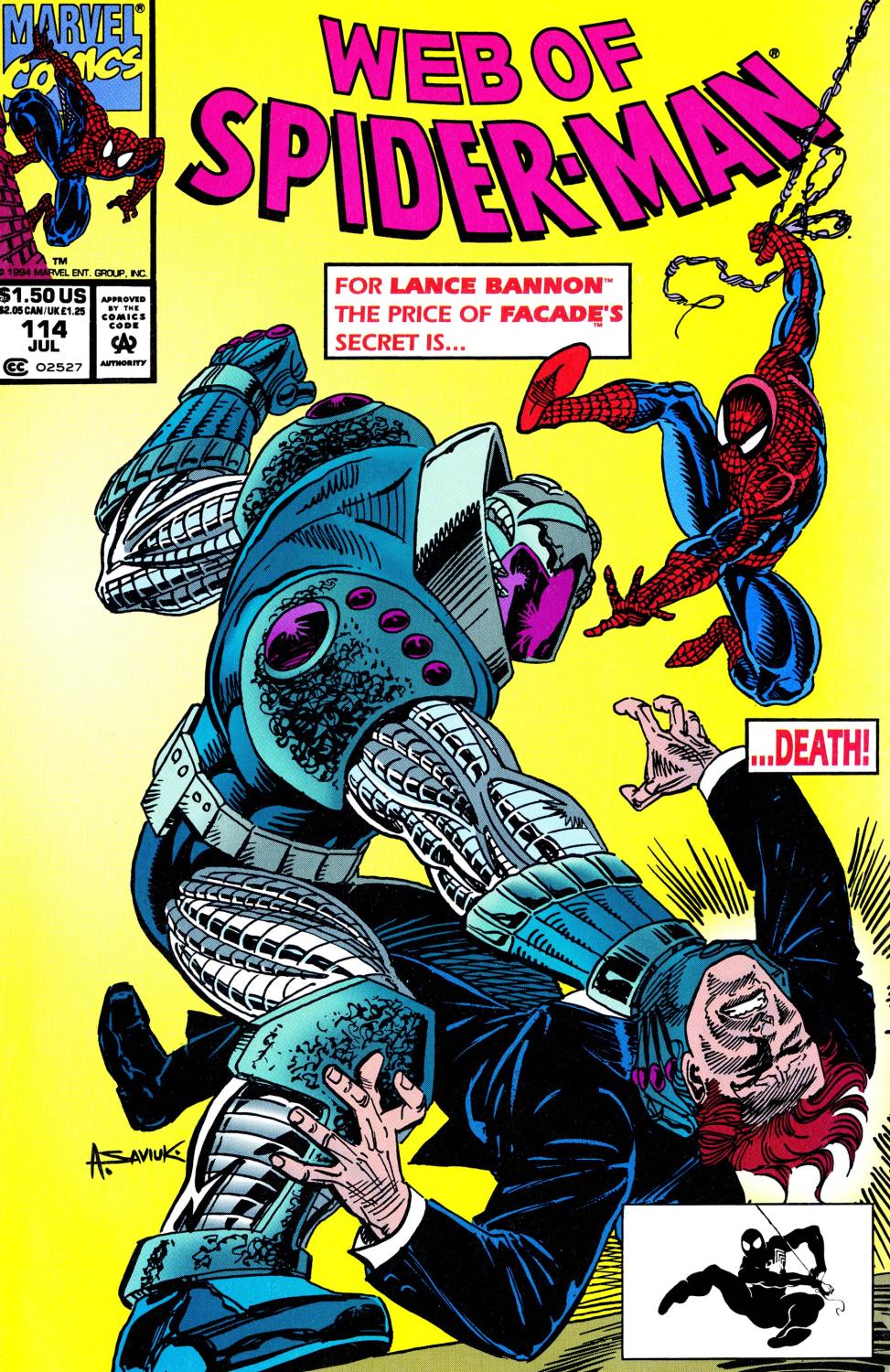 WEB OF SPIDER-MAN 1985 #114