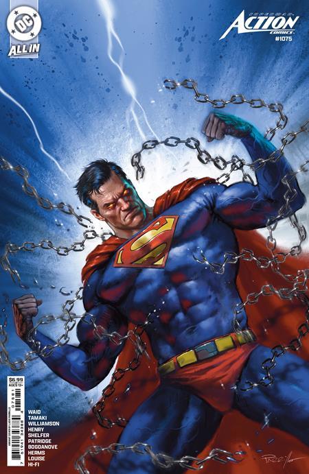 ACTION COMICS #1075 CVR E LUCIO PARRILLO CARD STOCK VAR