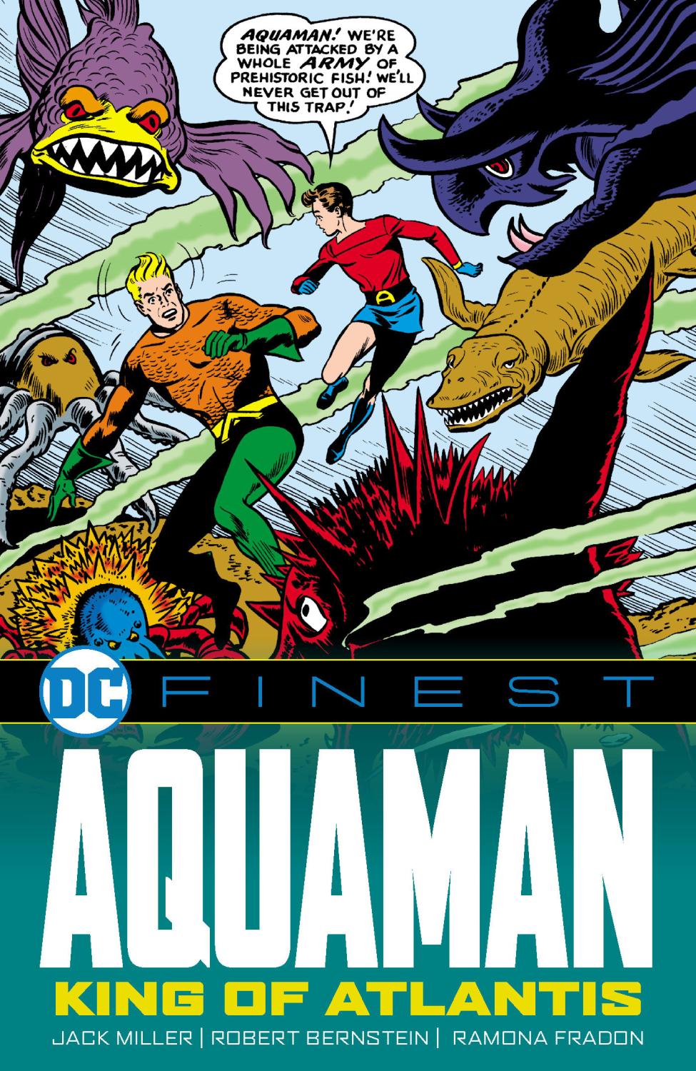 DC FINEST AQUAMAN THE KING OF ATLANTIS TP