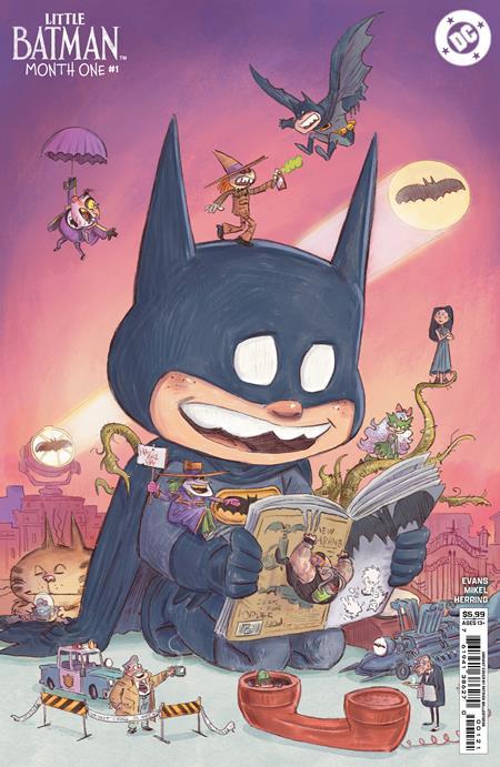 LITTLE BATMAN MONTH ONE #1 CVR B PATRICK BALLESTEROS CARD STOCK VAR OF 4