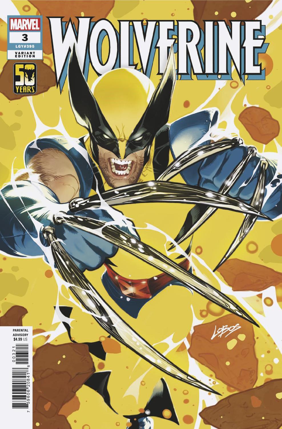 WOLVERINE #3 PABLO VILLALOBOS VAR CVR B