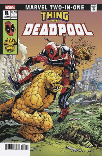 DEADPOOL #8 CORY SMITH MARVEL TWO-IN-ONE VAR CVR B