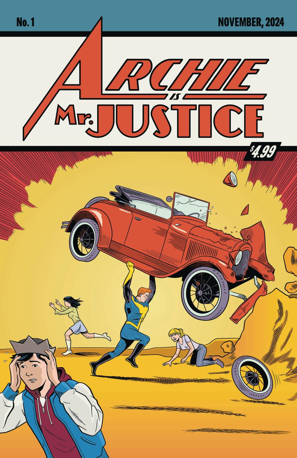 ARCHIE IS MR JUSTICE #1 CVR C MATT TALBOT OF 4