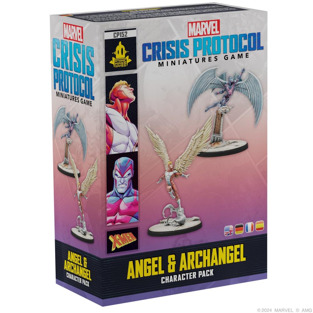 MARVEL CRISIS PROTOCOL ANGEL AND ARCHANGEL CHARACTER PACK