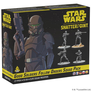 STAR WARS SHATTERPOINT GOOD SOLDIERS FOLLOW ORDERS SQUAD PACK