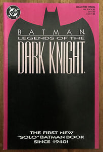 BATMAN LEGENDS OF THE DARK KNIGHT 1989 #1-5