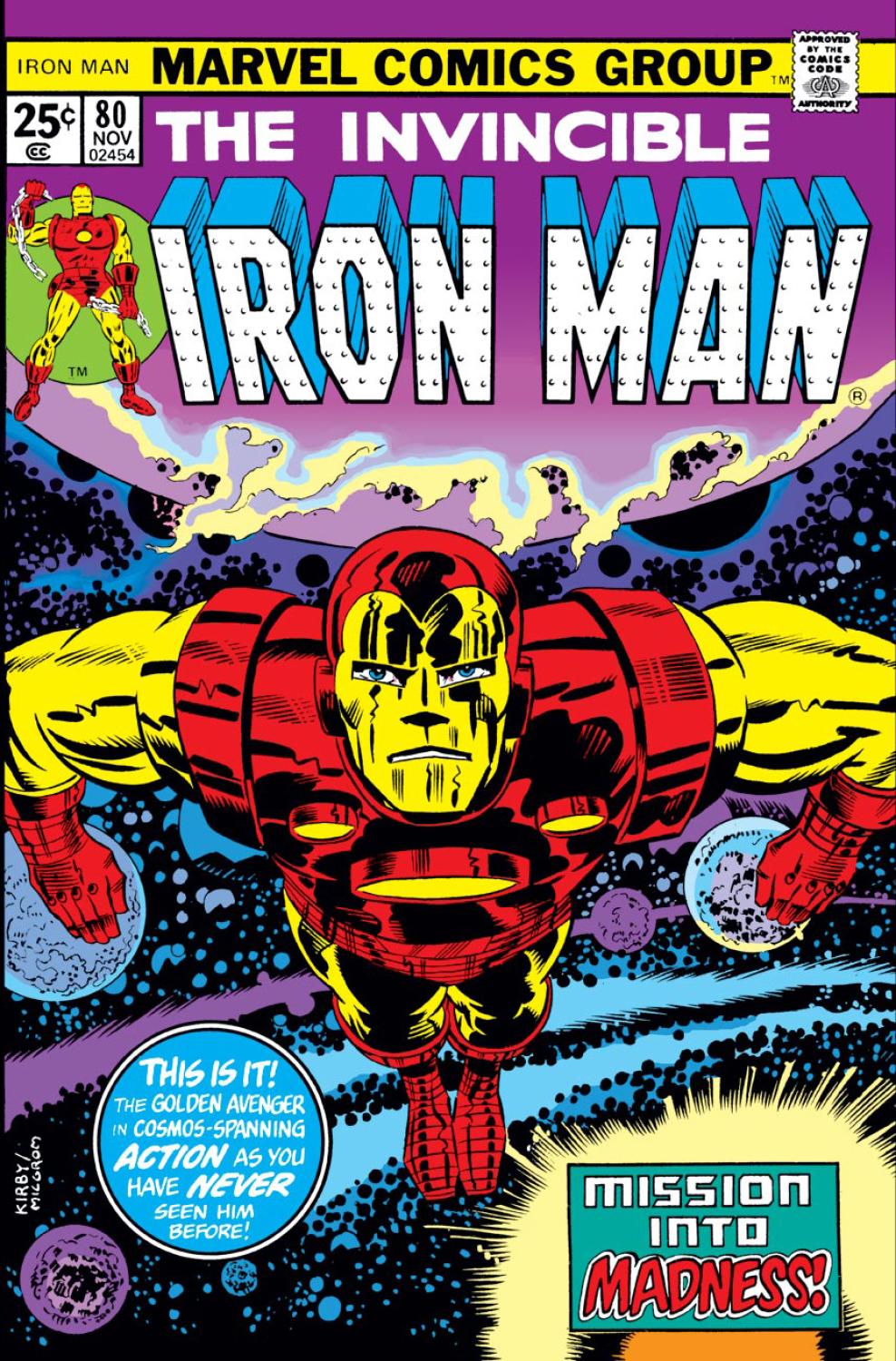 IRON MAN 1968 #80