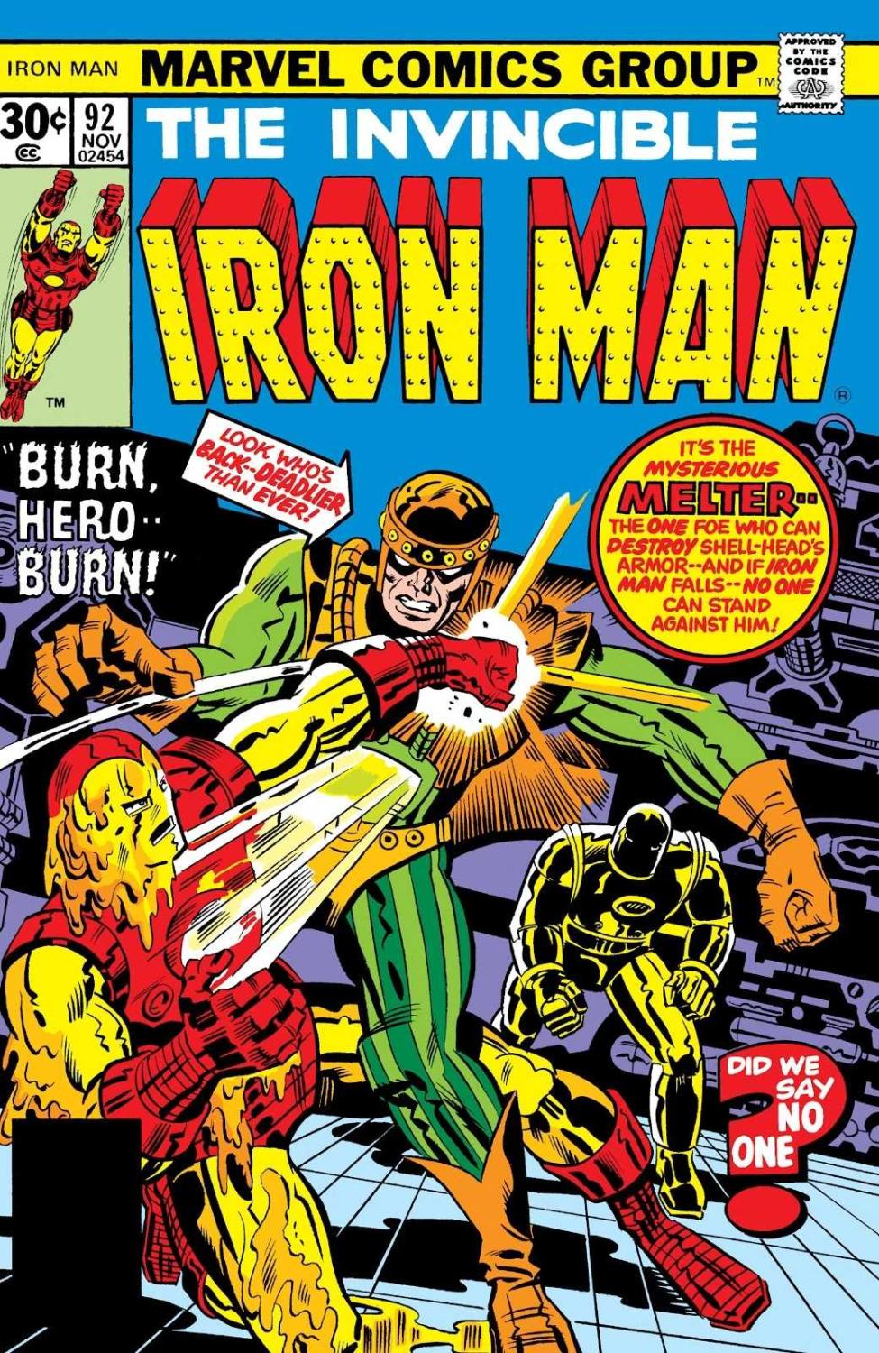 IRON MAN 1968 #92