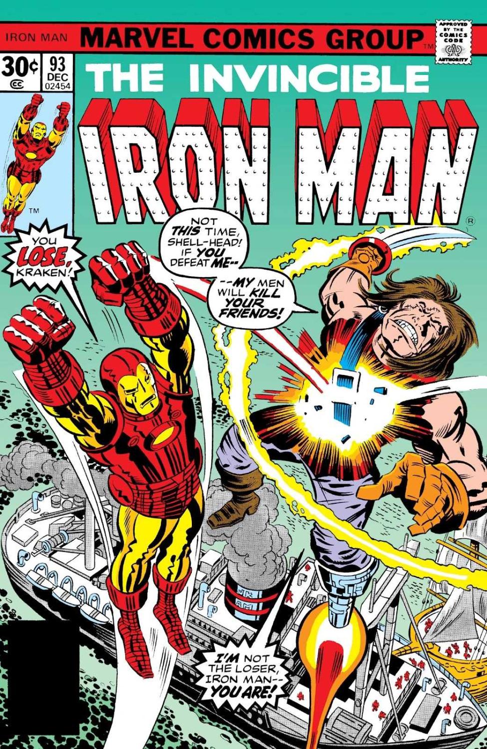 IRON MAN 1968 #93