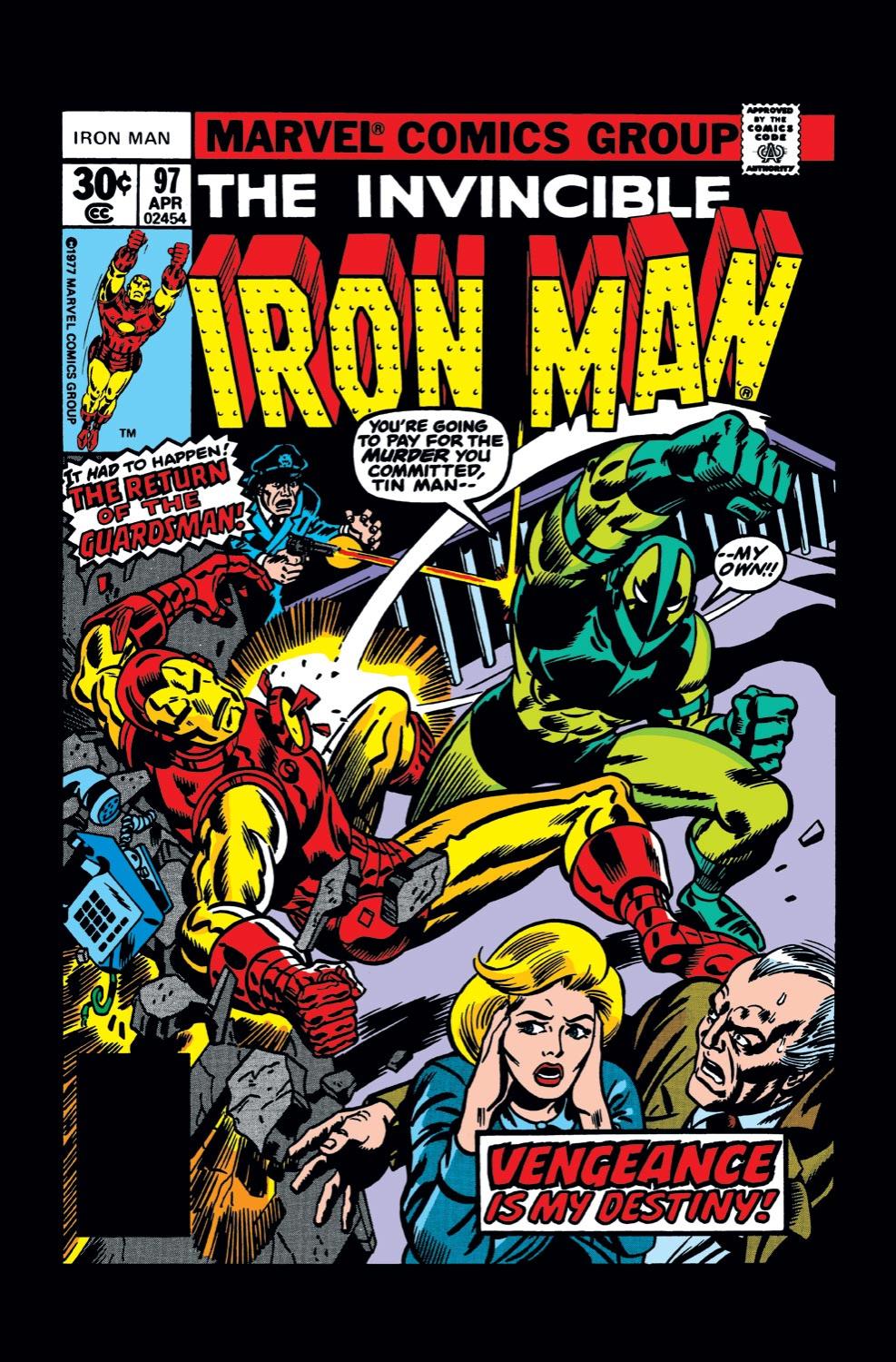 IRON MAN 1968 #97