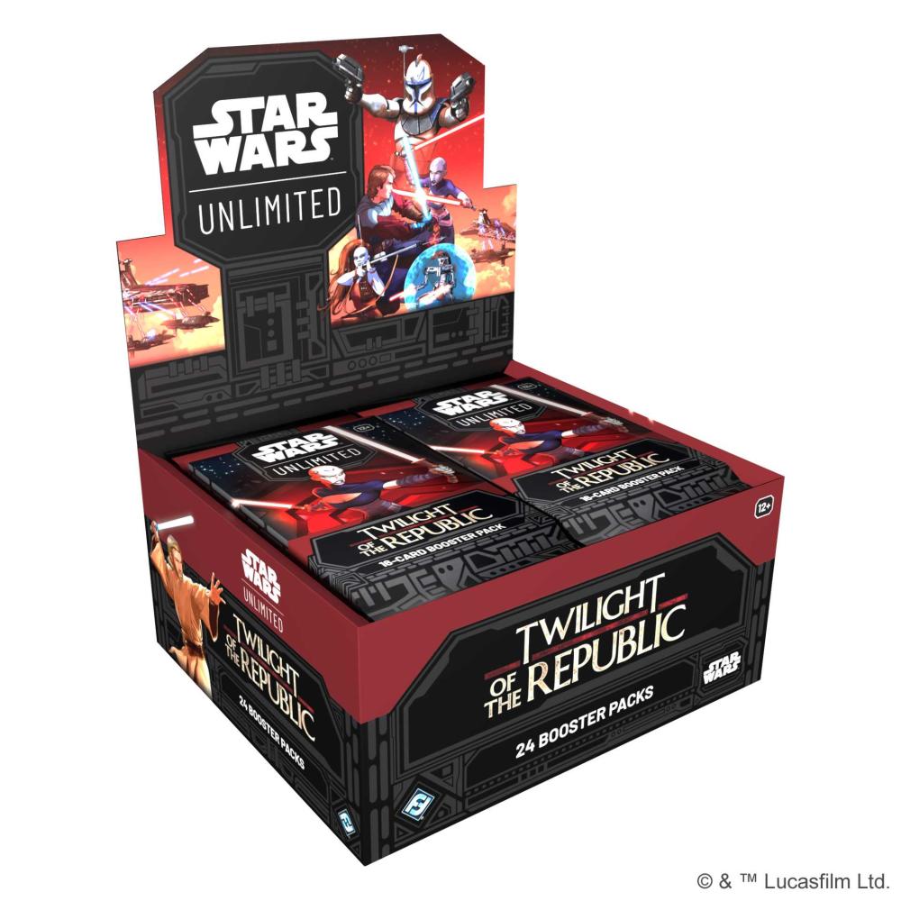 STAR WARS: UNLIMITED – TWILIGHT OF THE REPUBLIC: BOOSTER DISPLAY