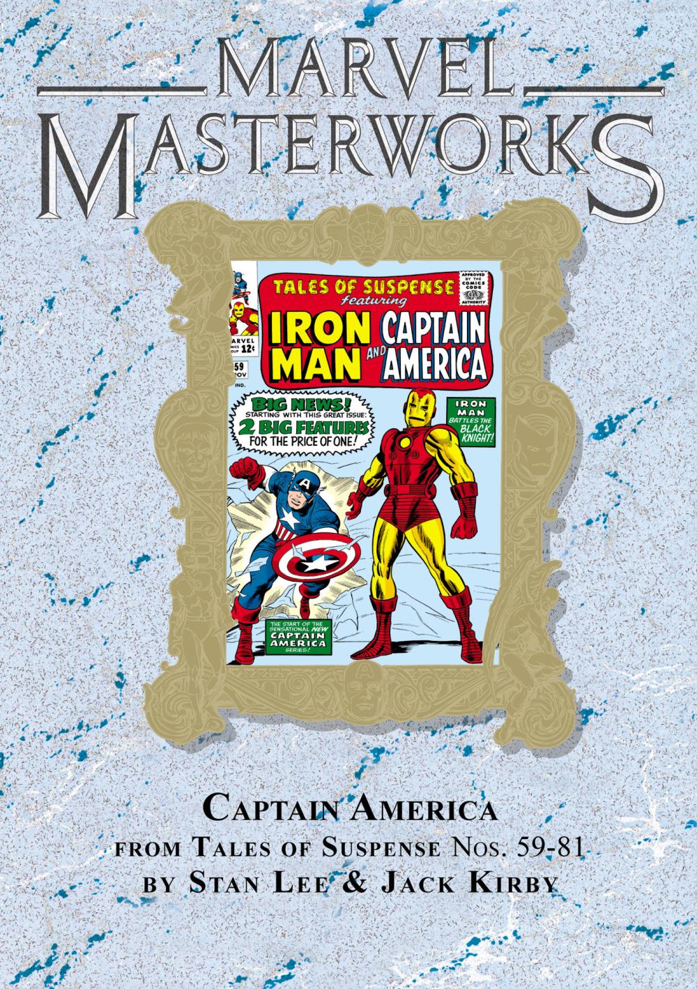 MARVEL MASTERWORKS CAPTAIN AMERICA VOL 1 VAR REMASTERWORKS DM ONLY HC