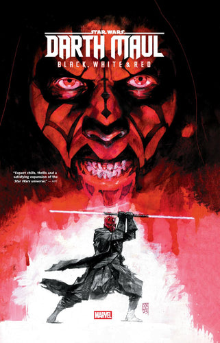 STAR WARS DARTH MAUL - BLACK WHITE AND RED TP VOL 01