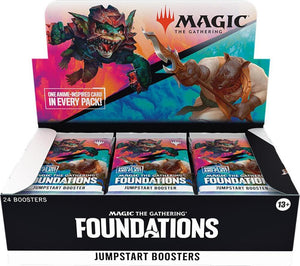 MTG CCG FOUNDATIONS JUMPSTART BOOSTER DIS 24CT