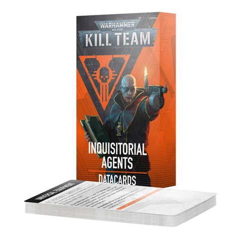 WH40K KILL TEAM DATACARDS: INQUISITIONAL AGENTS - DATACARDS