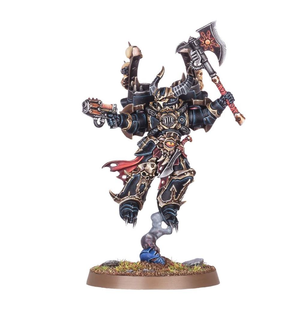 WH40K CHAOS SPACE MARINES: CHAOS LORD W/ JUMP PACK