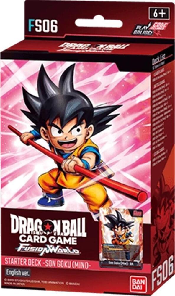 DRAGON BALL SUPER CARD GAME FUSION WORLD MINI SON GOKU STARTER DECK