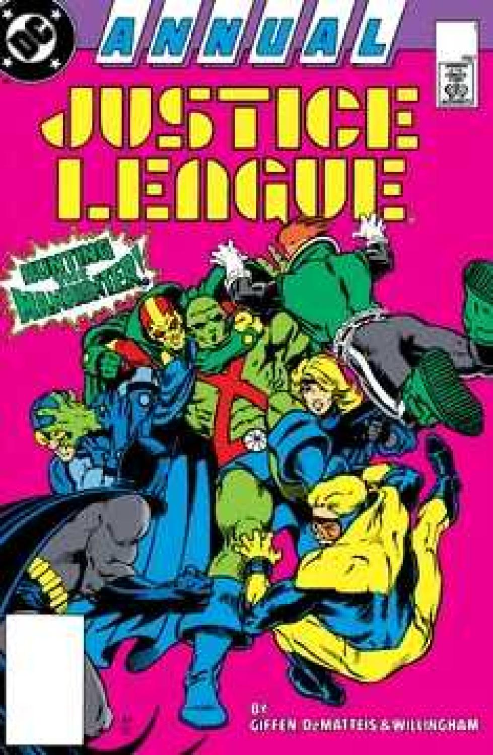 JUSTICE LEAGUE AMERICA 1987 ANNUAL #1