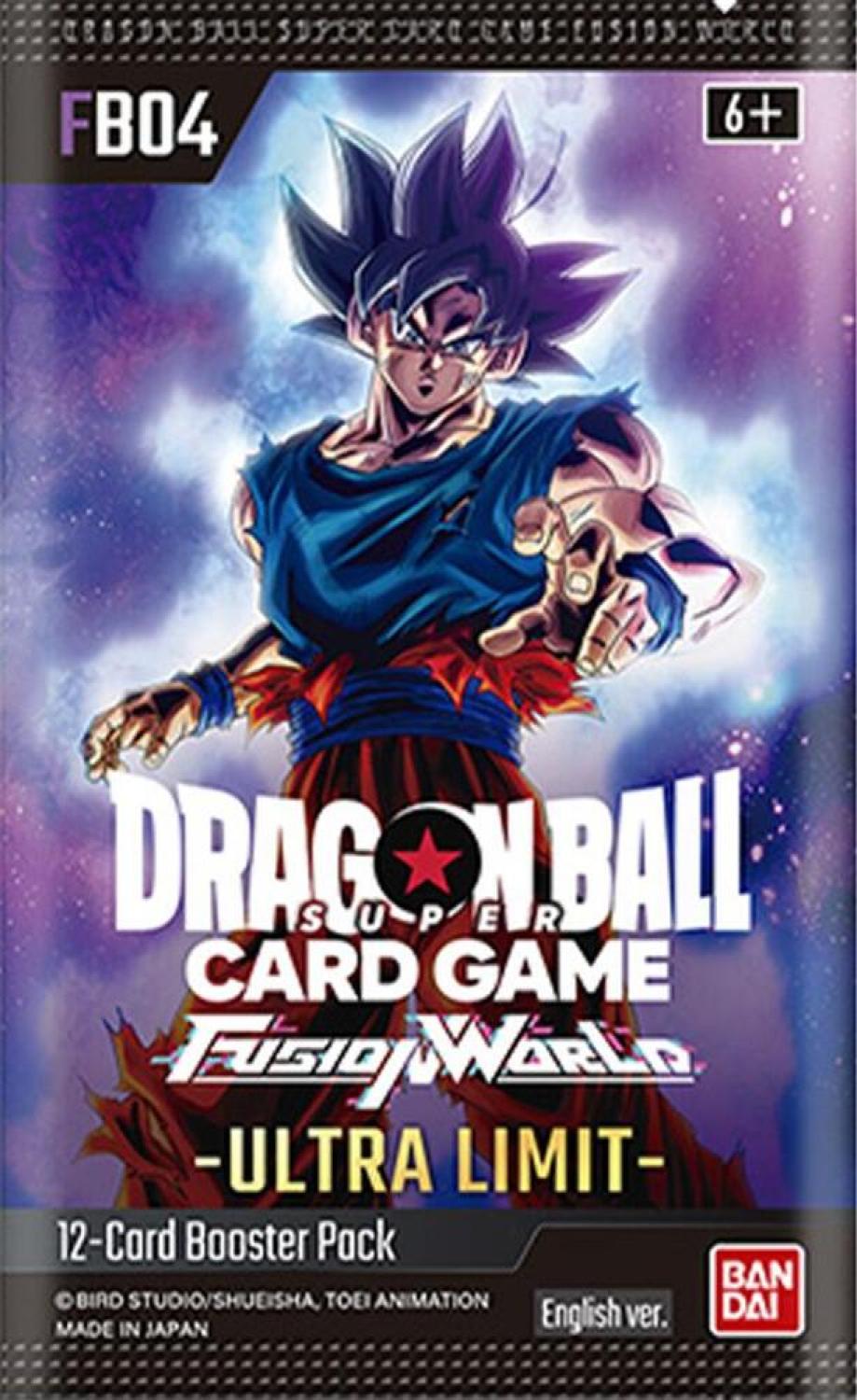 DRAGON BALL SUPER FUSION WORLD TCG: SET 04 BOOSTER PACK 12 FB04