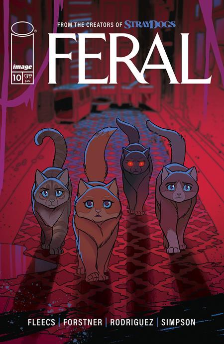 FERAL #10 CVR A TONY FLEECS AND TRISH FORSTNER