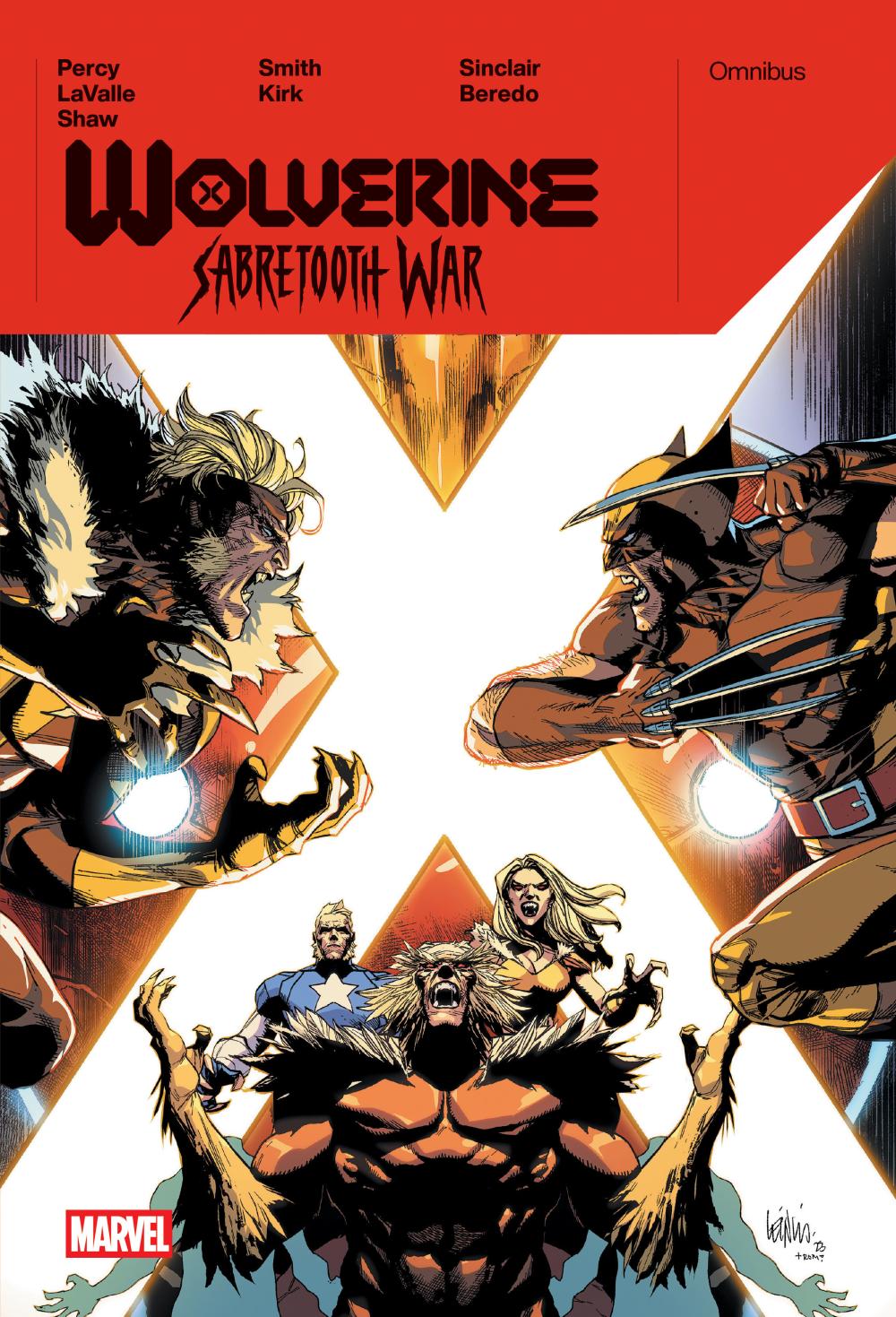 WOLVERINE SABRETOOTH WAR OMNIBUS LEINIL YU COVER HC