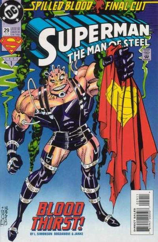 SUPERMAN MAN OF STEEL 1991 #29