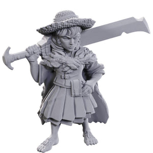 PATHFINDER DEEP CUTS FEMALE HALFLING MAGAUSLOW-LEVEL