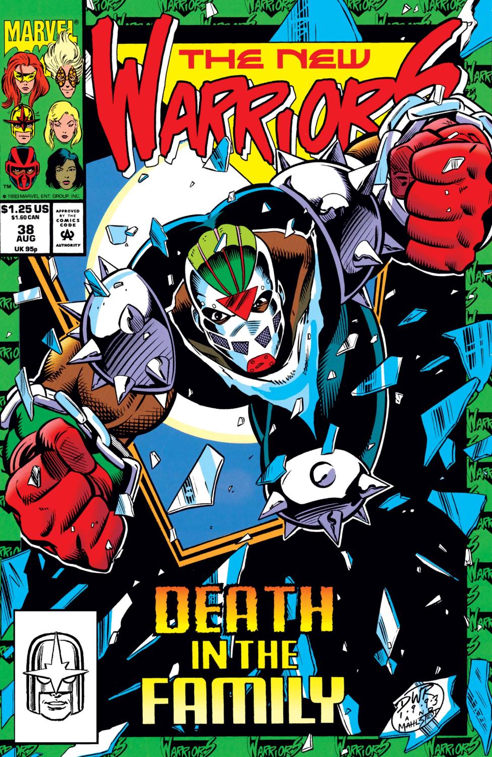 NEW WARRIORS 1990 #38