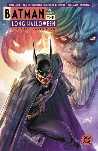 BATMAN THE LONG HALLOWEEN THE LAST HALLOWEEN #5 CVR C ROB LIEFELD CARD STOCK VAR OF 10
