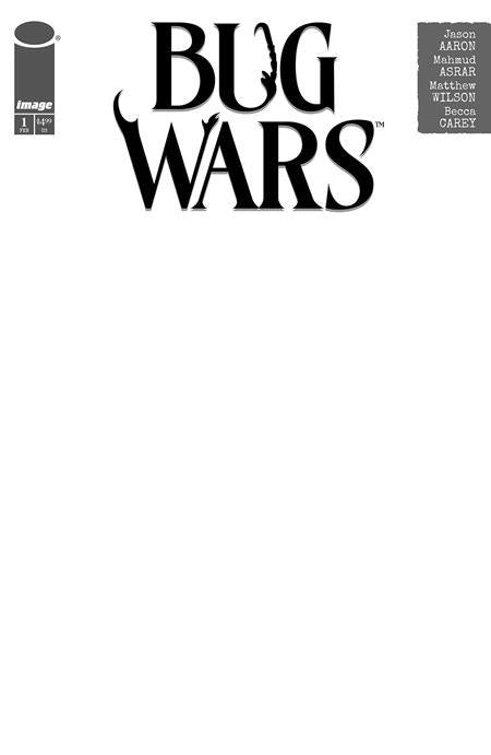 BUG WARS #1 CVR C BLANK SKETCH VAR OF 6