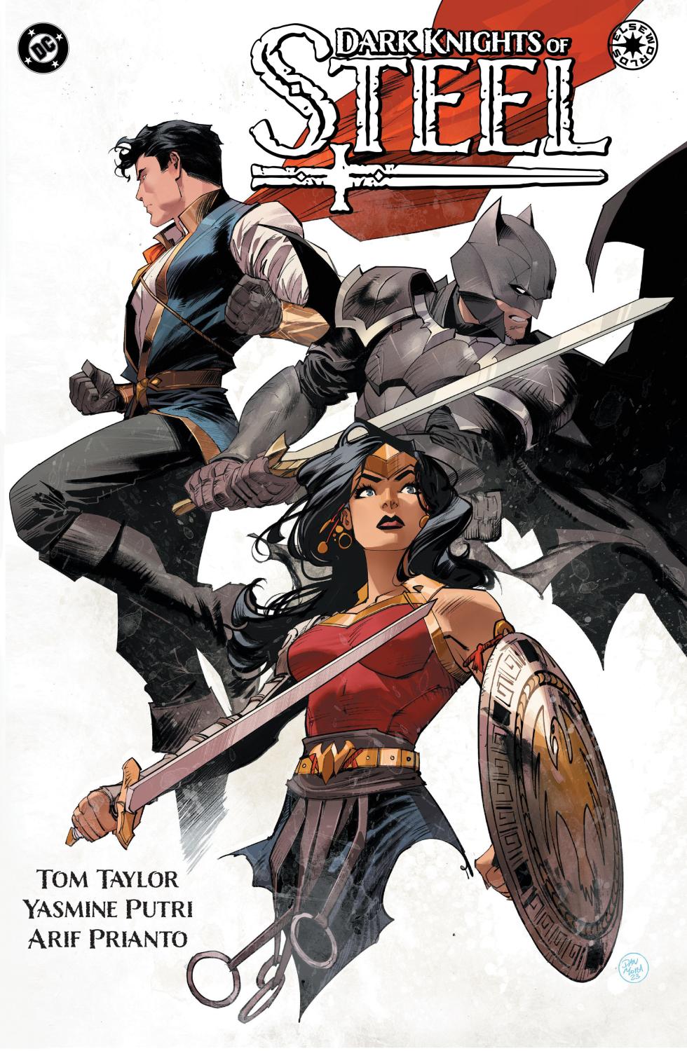DARK KNIGHTS OF STEEL THE DELUXE EDITION DIRECT MARKET EDITION HC