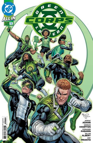 GREEN LANTERN CORPS #1 CVR A FERNANDO PASARIN AND OCLAIR ALBERT