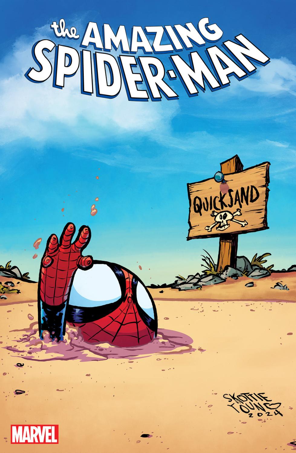 AMAZING SPIDER-MAN #68 SKOTTIE YOUNG 8 DEATHS OF SPIDER-MAN VAR CVR B