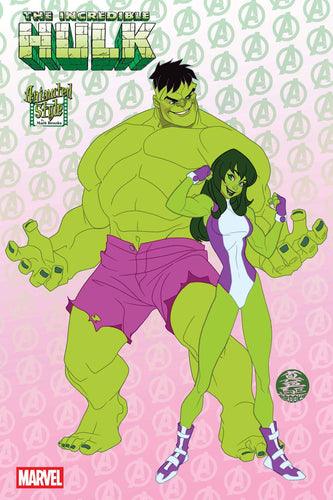 INCREDIBLE HULK #22 MARK BROOKS ANIMATED-STYLE VAR CVR B