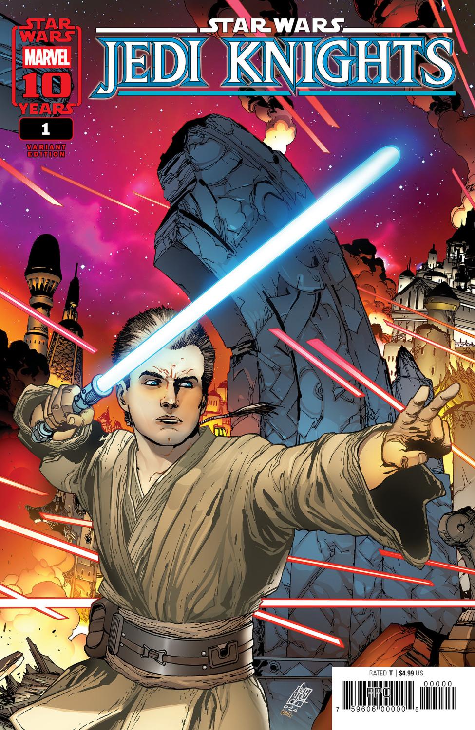 STAR WARS JEDI KNIGHTS #1 GIUSEPPE CAMUNCOLI VAR CVR F