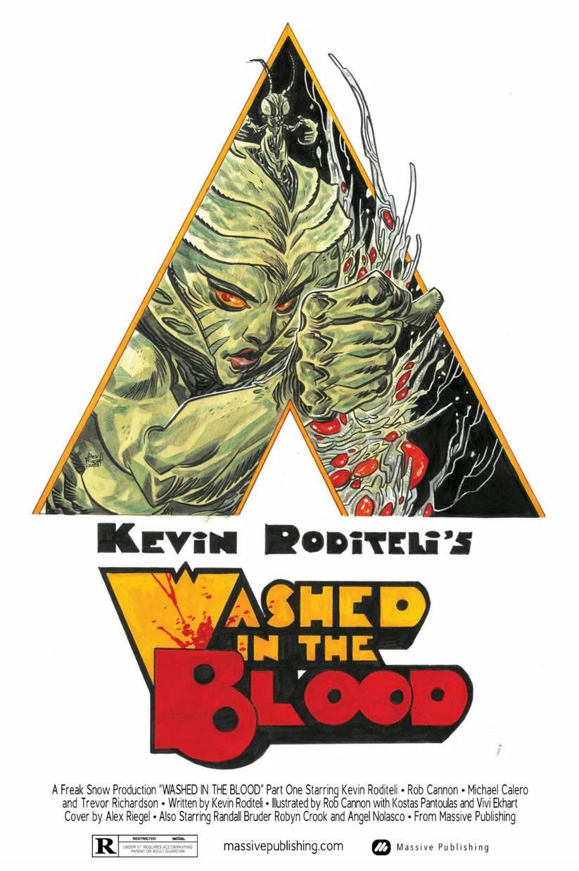 WASHED IN THE BLOOD #1 MASSIVE EXCL HOMAGE DELUXE MR OF 3 CVR C